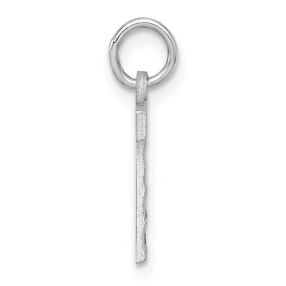 Sterling Silver, Varsity Collection, Small D/C Pendant, Number 7 - Picture 2 of 5